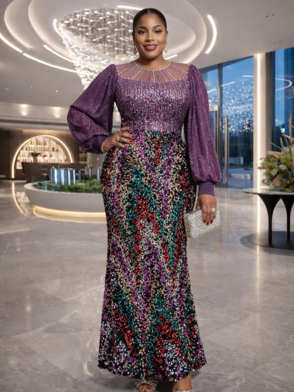 Celeste Sequin Dress